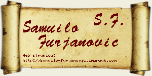 Samuilo Furjanović vizit kartica